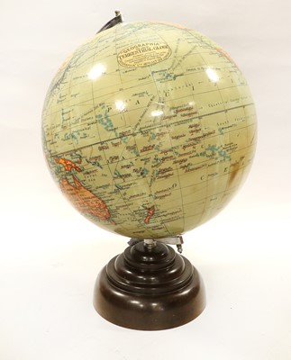 Lot 3209 - Geographia 10" Terrestrial Globe