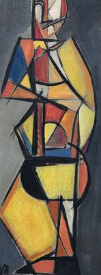 Lot 297 - African School (Contemporary) Abstract nude...