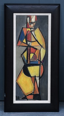 Lot 297 - African School (Contemporary) Abstract nude...