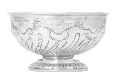 Lot 2292 - A Victorian Silver Rose-Bowl