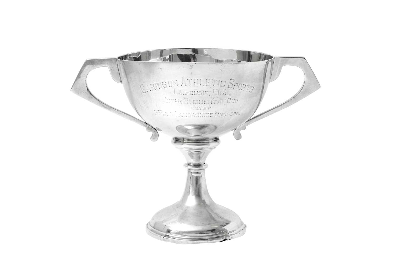Lot 4 - A George V Silver Trophy-Cup, Maker's Mark...