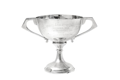 Lot 4 - A George V Silver Trophy-Cup, Maker's Mark...