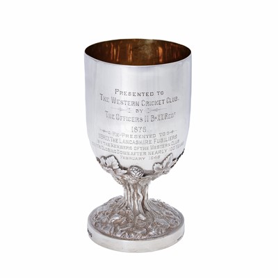 Lot 2296 - A Victorian Silver Goblet