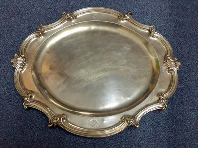 Lot 2278 - A Victorian Silver Meat-Dish