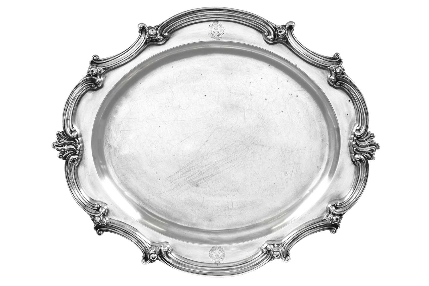 Lot 2278 - A Victorian Silver Meat-Dish