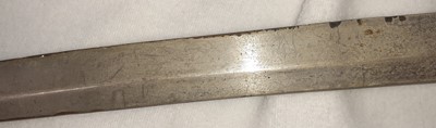 Lot 111 - A Japanese Shinto Short Katana, the 66cm steel...