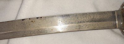 Lot 111 - A Japanese Shinto Short Katana, the 66cm steel...