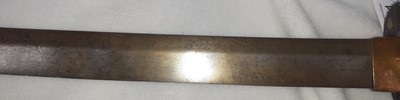 Lot 111 - A Japanese Shinto Short Katana, the 66cm steel...