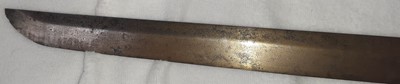 Lot 111 - A Japanese Shinto Short Katana, the 66cm steel...