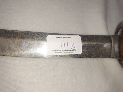 Lot 111 - A Japanese Shinto Short Katana, the 66cm steel...