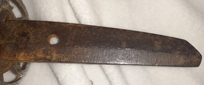 Lot 111 - A Japanese Shinto Short Katana, the 66cm steel...
