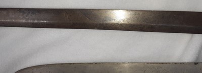 Lot 111 - A Japanese Shinto Short Katana, the 66cm steel...