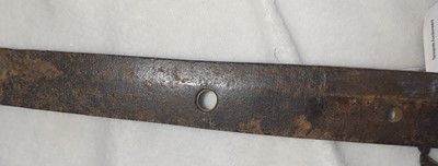 Lot 111 - A Japanese Shinto Short Katana, the 66cm steel...