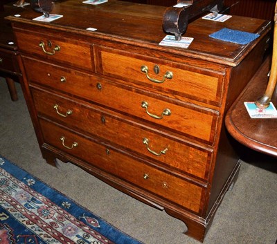 Lot 633 - A Georgian ";Guinea Well"; chest with pivoting apron (handles in drawer)