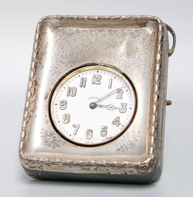 Lot 26 - An Edward VII Silver Goliath Watch Case,...