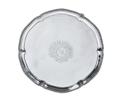 Lot 2024 - A George III Silver Salver