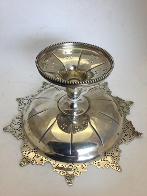 Lot 2044 - A Pair of American Silver Pedestal-Bowls