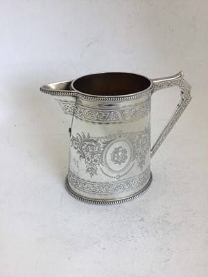 Lot 2090 - A Four-Piece Victorian Silver Tea and Coffee-Service
