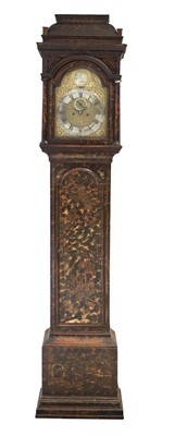 Lot 701 - A Chinoiserie Eight Day Longcase Clock, signed...