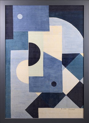 Lot 327 - Sian Tucker (b.1958) Abstract Signed, oil on...