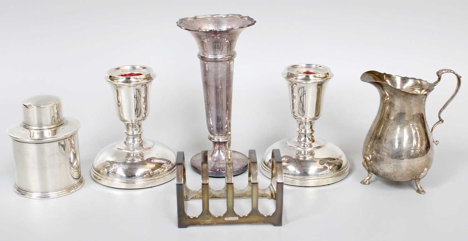 Lot 93 - A Collection of Assorted Silver, including a...