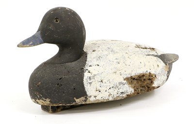 Lot 190 - A Carved and Painted Decoy Duck, probably...