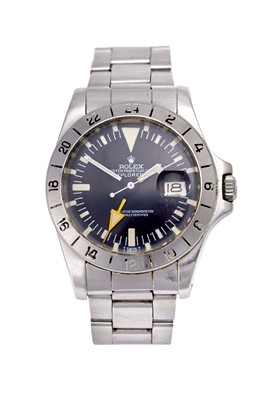 Lot 2163 - Rolex: A Rare Stainless Steel Automatic...