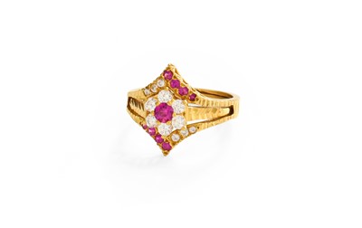Lot 57 - A 22 Carat Gold Dress Ring, finger size L1/2