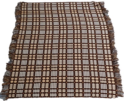 Lot 2086 - A Welsh Wool Blanket Labelled Derw Product in...