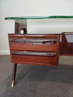 Lot 175 - An Italian Floating Glass and Indian Rosewood...