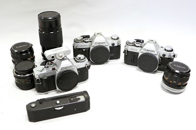 Lot 3257 - Canon Cameras