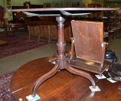 Lot 694 - A George III mahogany tripod table