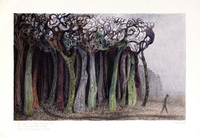 Lot 3 - Raymond Booth (1929-2015) "The Woods are...