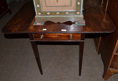 Lot 701 - A George II mahogany Pembroke table