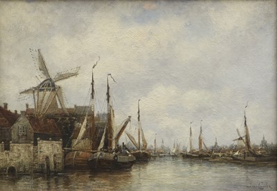 Lot 649 - Jan van Couver (1864-1910) Dutch "On the...