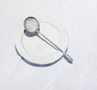 Lot 1087 - Alexis Bilenko (Contemporary) "Ladle and plate...