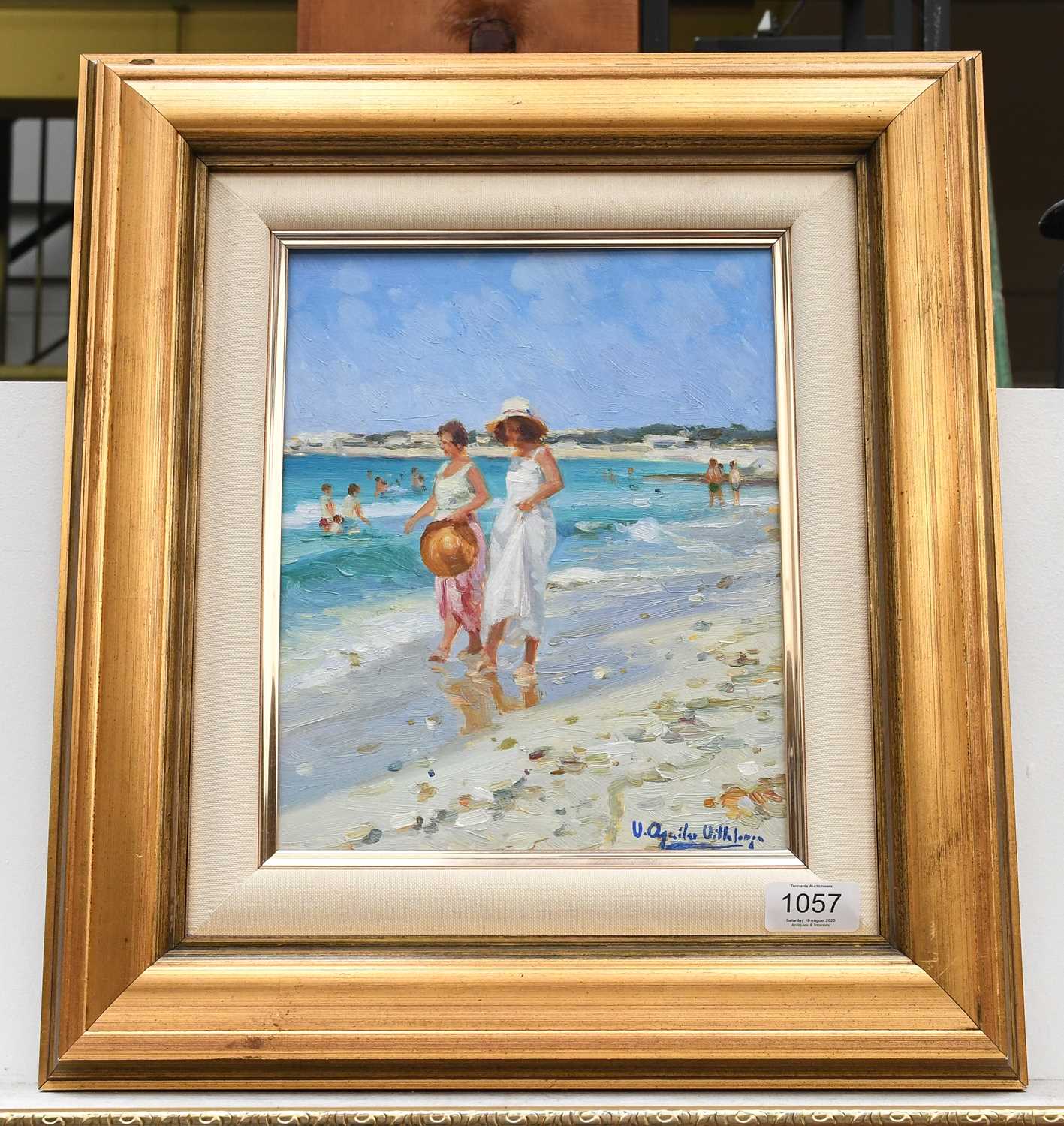 Lot 1057 - Vicente Aguilar Villalonga (Spanish, b.1937)...
