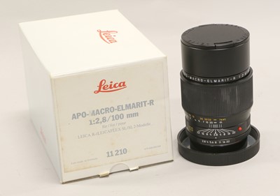 Lot 3298 - Leitz APO Macro Elmarit-R f2.8 100mm Lens