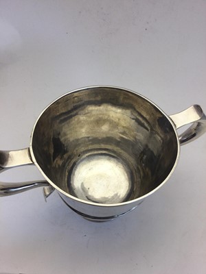 Lot 2009 - A George I Provincial Silver Two-Handled Cup