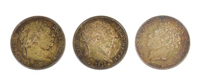 Lot 147 - George III, Sixpences 1816 and 1817 (S.3791),...