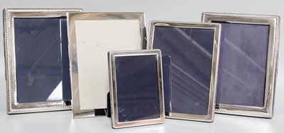 Lot 1109 - Five Various Photograph-Frames, each plain...