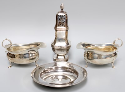 Lot 1082 - A Collection of Four Assorted Silver Items,...