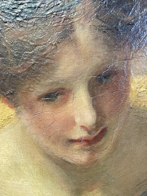 Lot 1134 - Walter Ernest Webster (1877-1959) Girl in a...