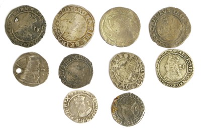 Lot 56 - 10x Mixed Hammered Coins, comprising; Edward...