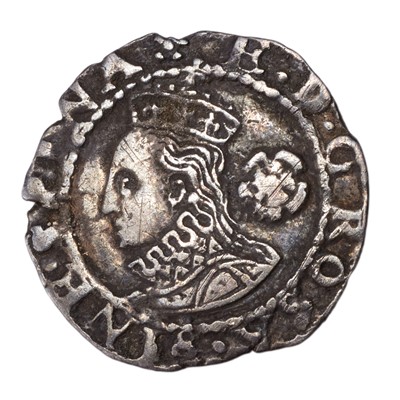 Lot 40 - Elizabeth I, Threefarthings 1574, (0.39g)...