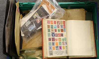 Lot 224 - Philatelic Accumulation filling a grocer's...