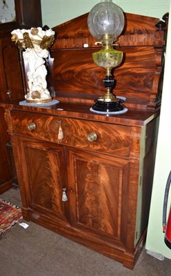 Lot 741 - An unusual Victorian mahogany secretaire/chiffonier