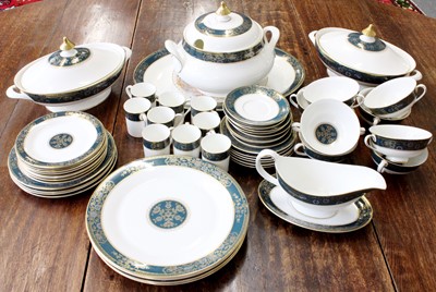 Lot 400 - Royal Doulton Dinner Service 'Carlyle' pattern,...