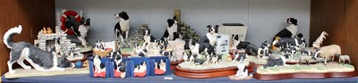 Lot 219 - Border Fine Arts Collie Groups, including...