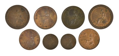 Lot 159 - Assortment of George III Copper Coins, 8 coins...